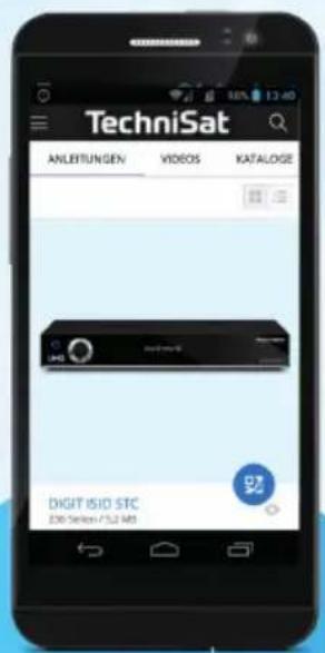 TechniSat ANLETTUNGEN VIDEOS KATALOGE DIGIT ISID STC 200 SEKEN / 512 MB