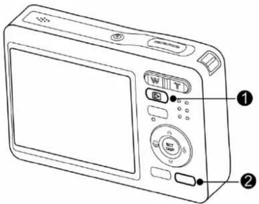 AGFA DC-733s - Switching between REC and PLAYBACK mode - 1