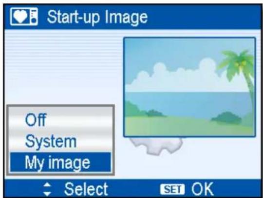AGFA DC-733s - Choosing a Start-up Image - 1
