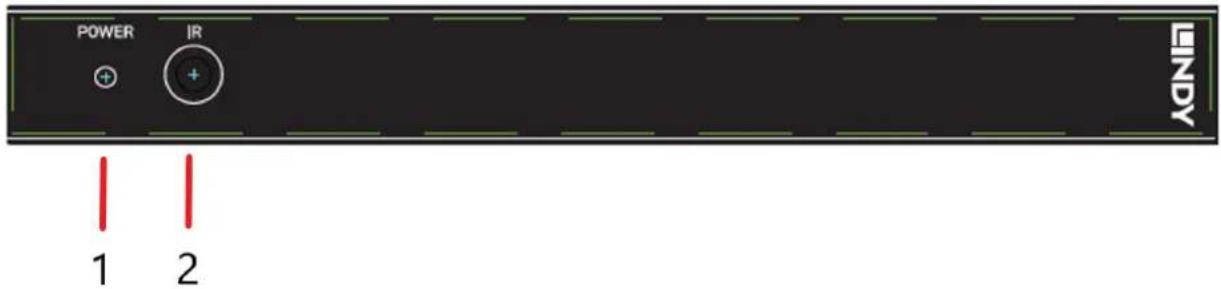 Lindy Video Over IP Controller 38263 - Front Panel - 1