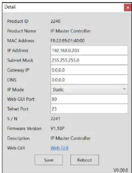 Lindy Video Over IP Controller 38263 - Device Discovery Tool - 2