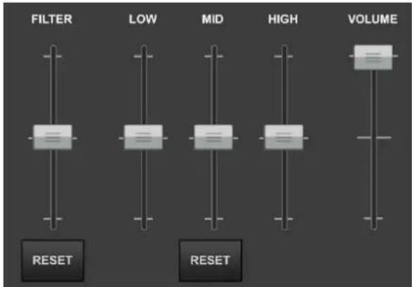 ATOMIX Virtual DJ Remote - EQUALIZER - 1