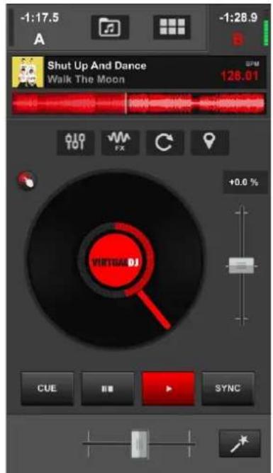 ATOMIX Virtual DJ Remote - PHONE VIEW - 3