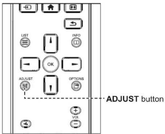 AG Neovo RX-32E - Using the Quick Menu - 1