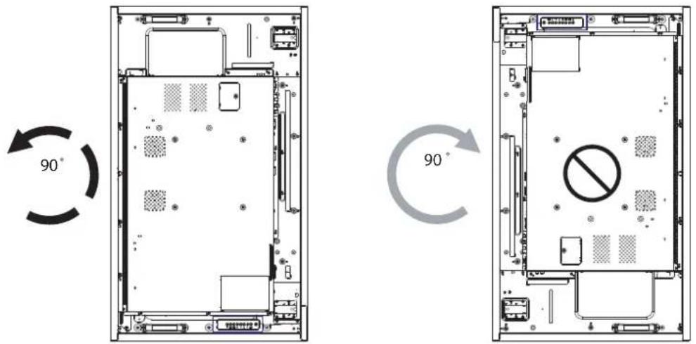 AG Neovo RX-32E - Mounting in Portrait Position - 2