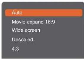 AG Neovo RX-32E - Changing the Picture Format - 2