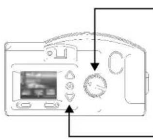 KODAK DC210 Plus - To magnify a picture in Review mode: - 1