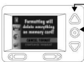KODAK DC210 Plus - To format a memory card: - 2