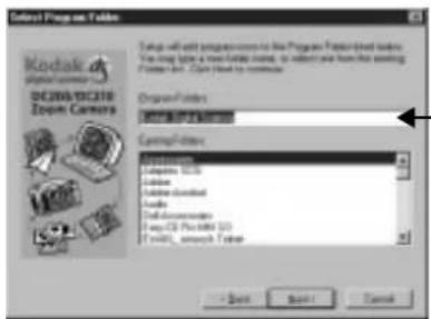KODAK DC210 Plus - Installing the Software - 6