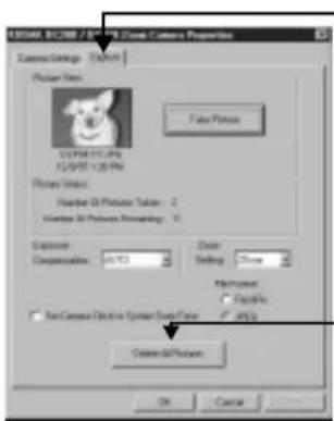 KODAK DC210 Plus - To delete a picture: - 1