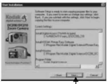 KODAK DC210 Plus - Installing the Software - 8
