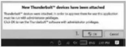 Raidsonic IB-DK2701-TB3 - Thunderbolt™ Authentifizierung (basierend auf Windows® 10) - 1