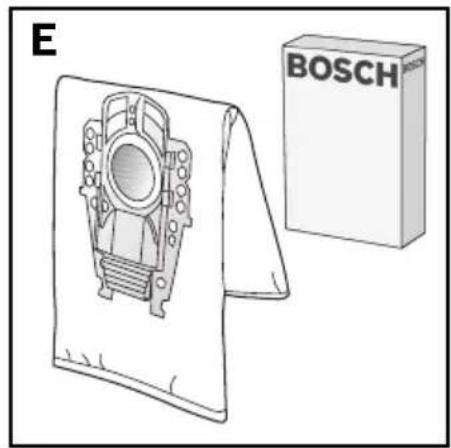 BOSCH BSG81000 - D Bionic Filter BBZ11BF - 1