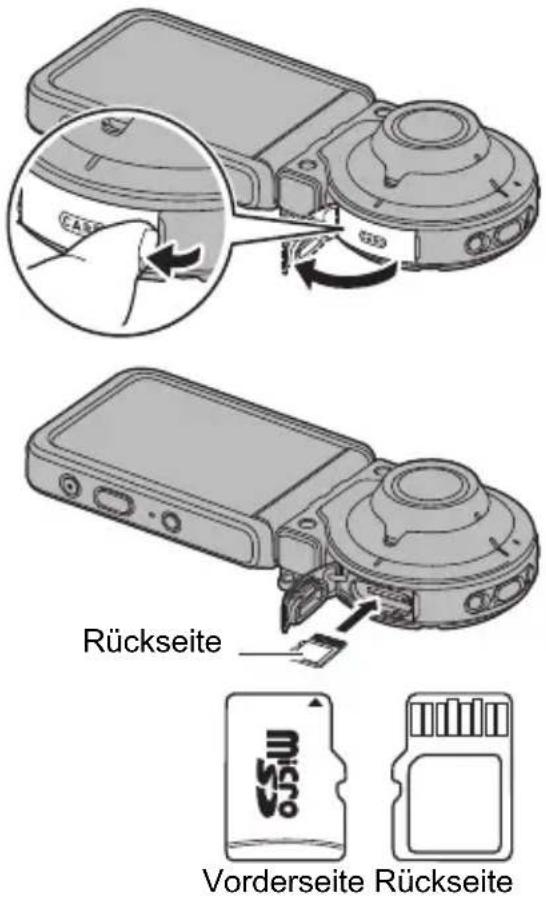 CASIO Exilim EX-FR100 - Speicherkarte einsetzen - 1