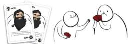 Asmodee Exploding Kittens - KATZEN-KARTEN 4 JEDER ART - 1