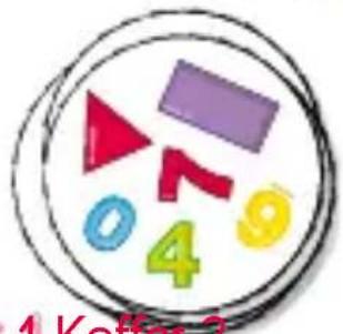 Asmodee Dobble 1 2 3 - Die beiden Koffer - 1
