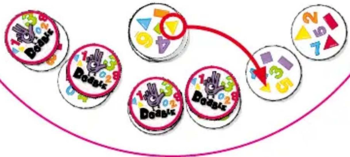 Asmodee Dobble 1 2 3 - 3) So wird gespielt: - 1