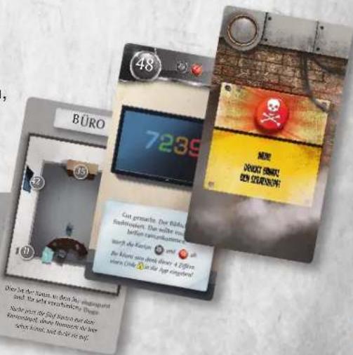 Asmodee Unlock! - Secret Adventures - ANDERE KARTEN (grauer Streifen oben) - 2