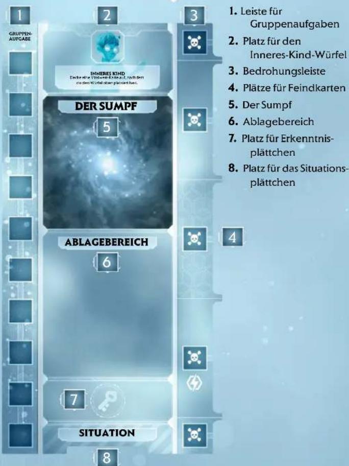 Asmodee Komanauten - Plättchen: - 2