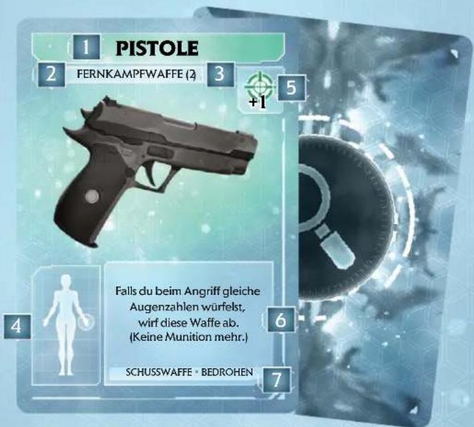 Asmodee Komanauten - GEGENSTANDSKARTE - 1