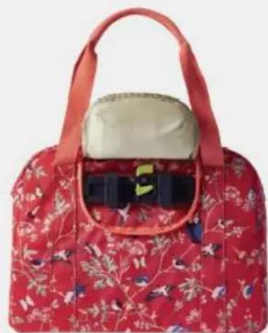 Basil Wanderlust Carry All - Basil Hook On System in zipper pocket - 2