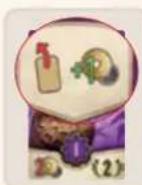 Asmodee Hadara - Karte in den äußeren Bereich legen - 10