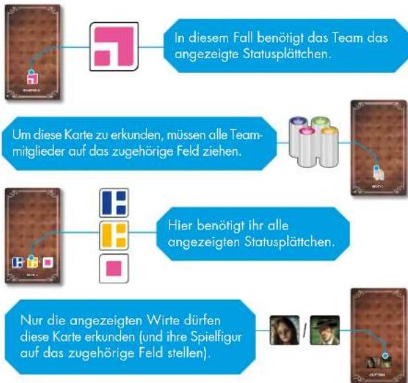 Asmodee T.I.M.E Stories - Verschlossene Karten - 1