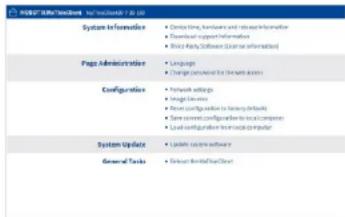 Mobotix MxThinClient - Open the MxThinClient User Interface in a Browser - 1
