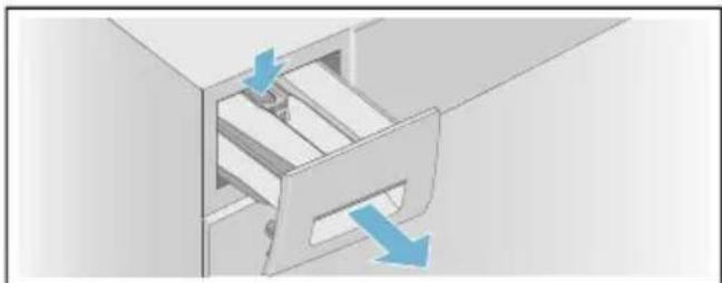 BOSCH WAN282H1 - Waschmittelschublade und deren Gehäuse - 1