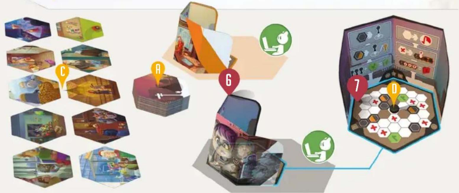 Asmodee Shadows - Amsterdam - SPIELMATERIAL - 13