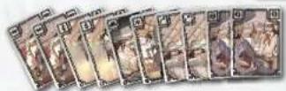 Asmodee Colt Express - Player Pieces for each player (x6): - 2