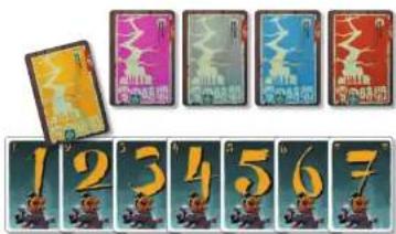 Asmodee Snow Time - Davon In jeder Spielerfarbe: - 1