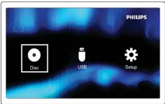 PHILIPS Disc USB Setup
