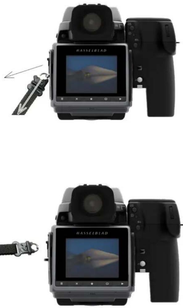 HASSELBLAD H6D - REMOVE THE CARRYING STRAP - 1