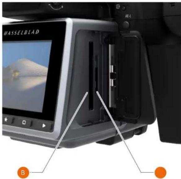 HASSELBLAD H6D - Insert SD card - 2