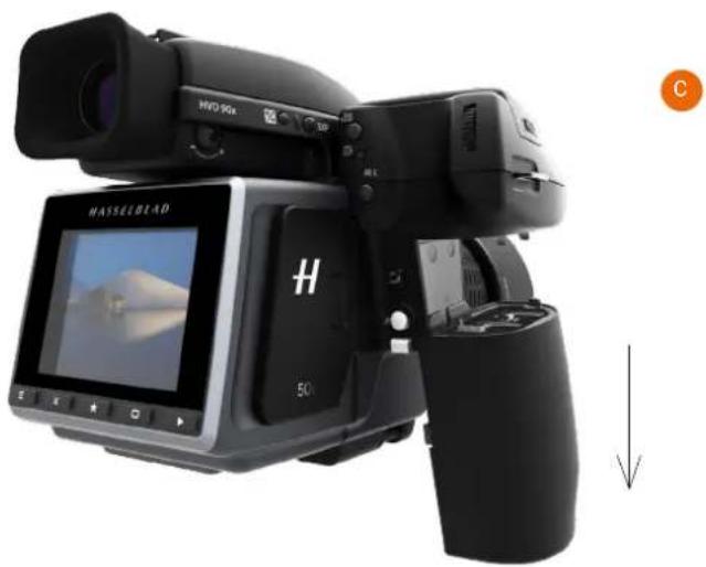 HASSELBLAD H6D - Store a battery - 2