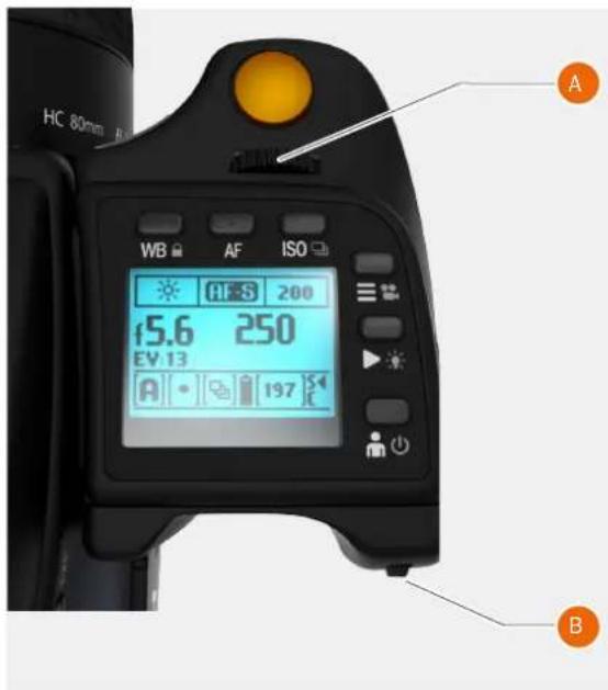 HASSELBLAD H6D - How to adjust shutter and aperture - 1