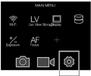 HASSELBLAD H6D - GENERAL SETTINGS MENU - 1