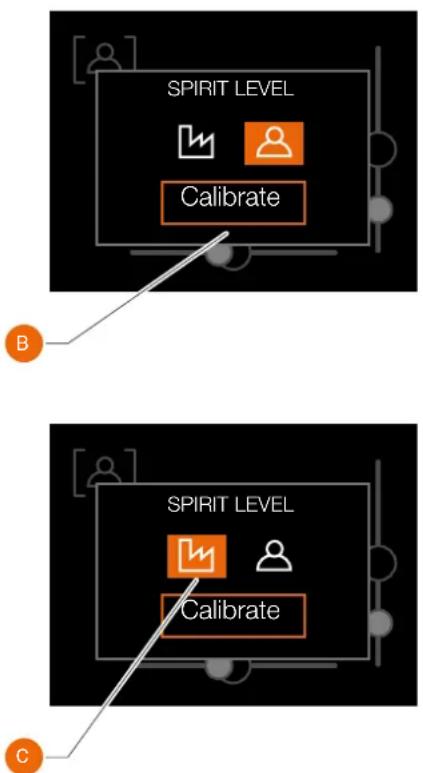 HASSELBLAD H6D - How to reset Spirit Level to Factory calibration - 3