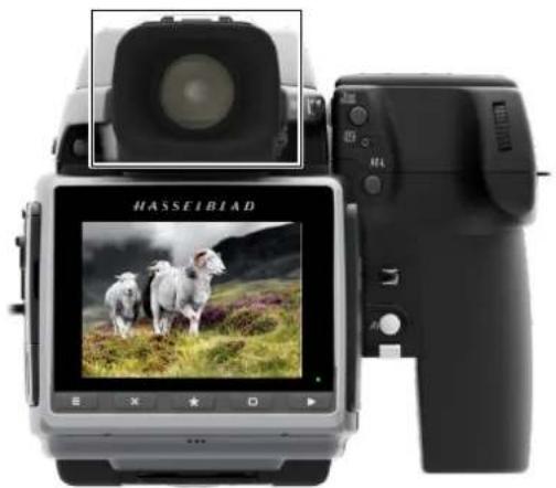 HASSELBLAD H6D - VIEWFINDER DISPLAY EXAMPLE - 1