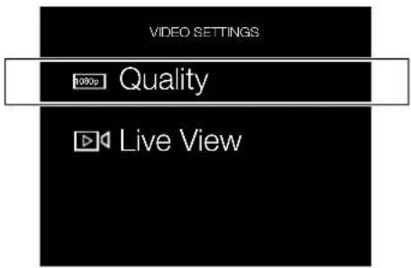 HASSELBLAD H6D - VIDEO SETTINGS MENU QUALITY - 2