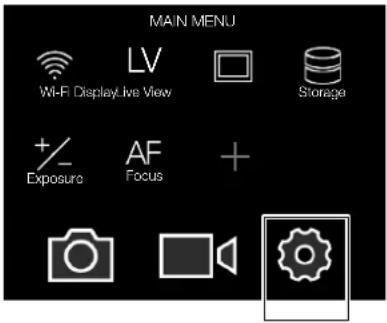 HASSELBLAD H6D - SET BRIGHTNESS OF THE DISPLAY - 1