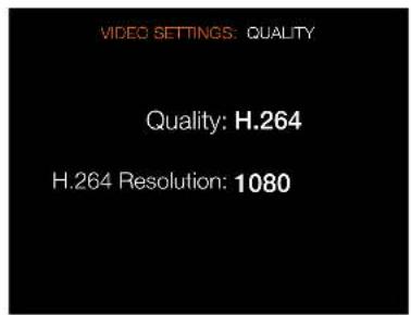HASSELBLAD H6D - VIDEO SETTINGS MENU QUALITY - 3