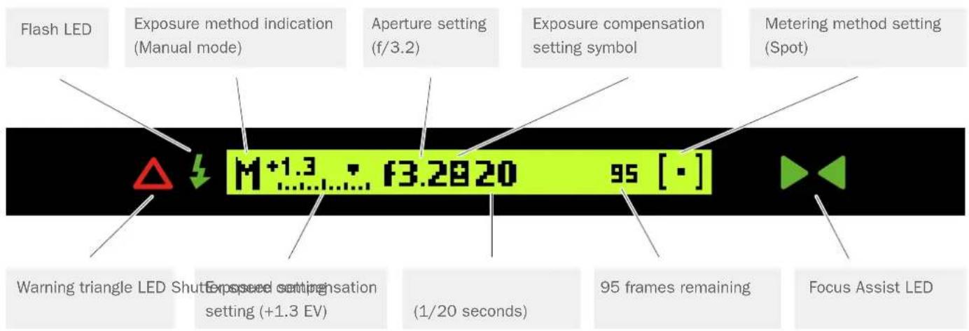 HASSELBLAD H6D - VIEWFINDER DISPLAY EXAMPLE - 3