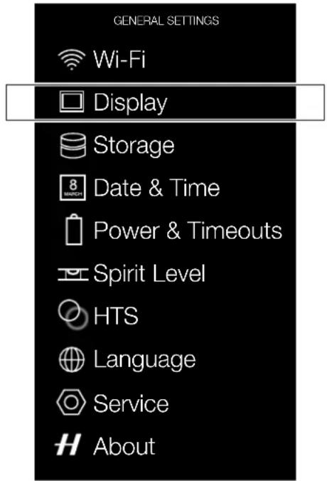 HASSELBLAD H6D - Set Display Brightness - 1