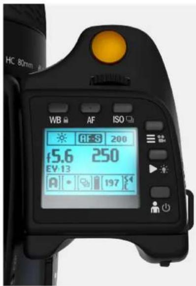HASSELBLAD H6D - Grip Display and Viewfinder Display - 3