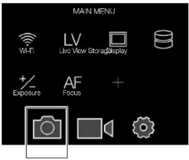 HASSELBLAD H6D - CAMERA SETTINGS MENU - 1
