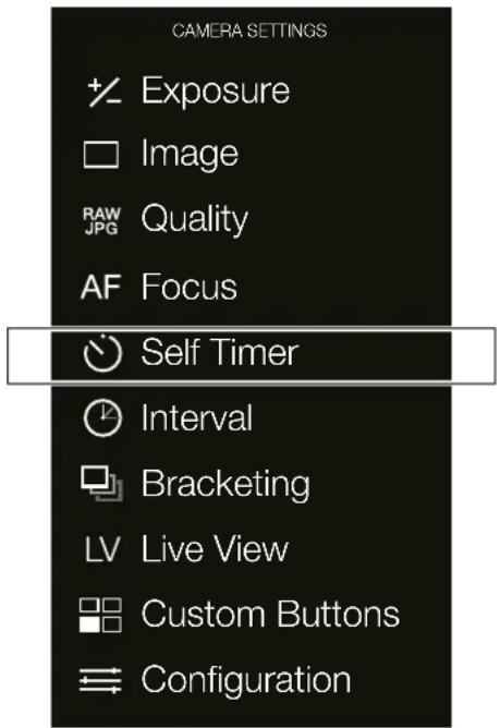 HASSELBLAD H6D - CAMERA INTERVAL SETTINGS EXAMPLE - 2