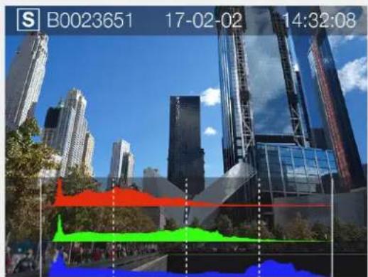 HASSELBLAD H6D - SEPARATE HISTOGRAM RBG MODE - 1