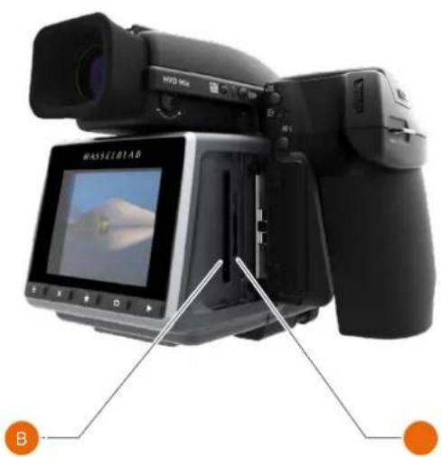 HASSELBLAD H6D - Remove SD card - 1